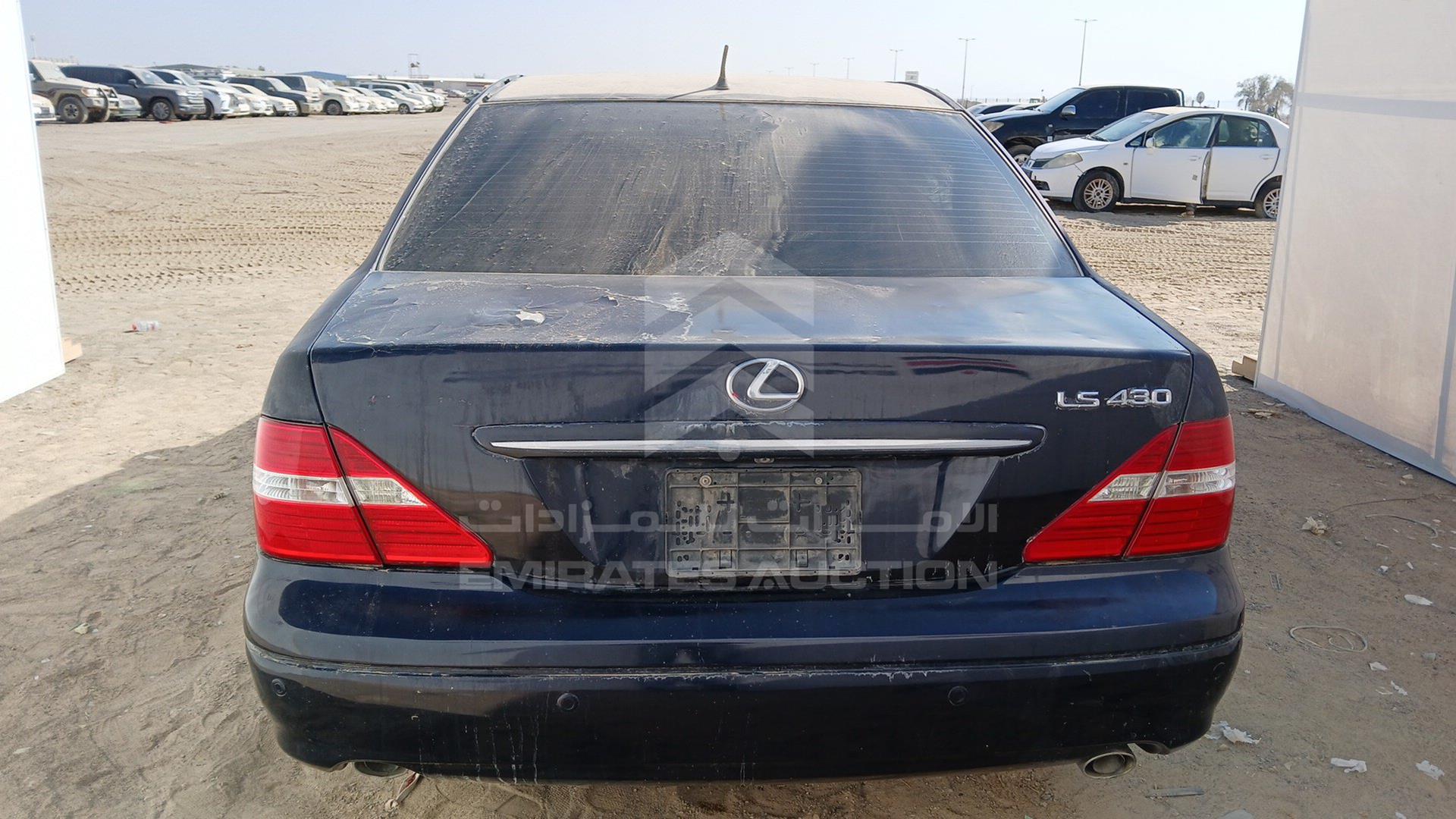 2006 LEXUS LS 430 VIN: JTHBN36F765040013