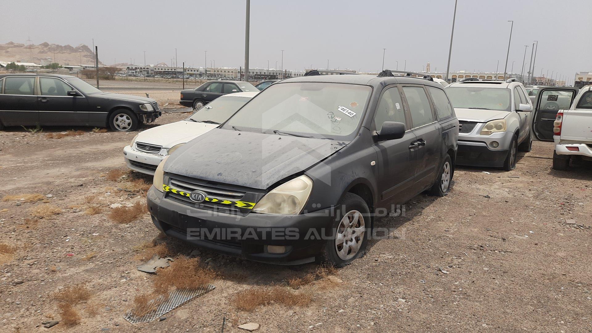 2008 KIA CARNIVAL VIN: KNAMB763X86191311