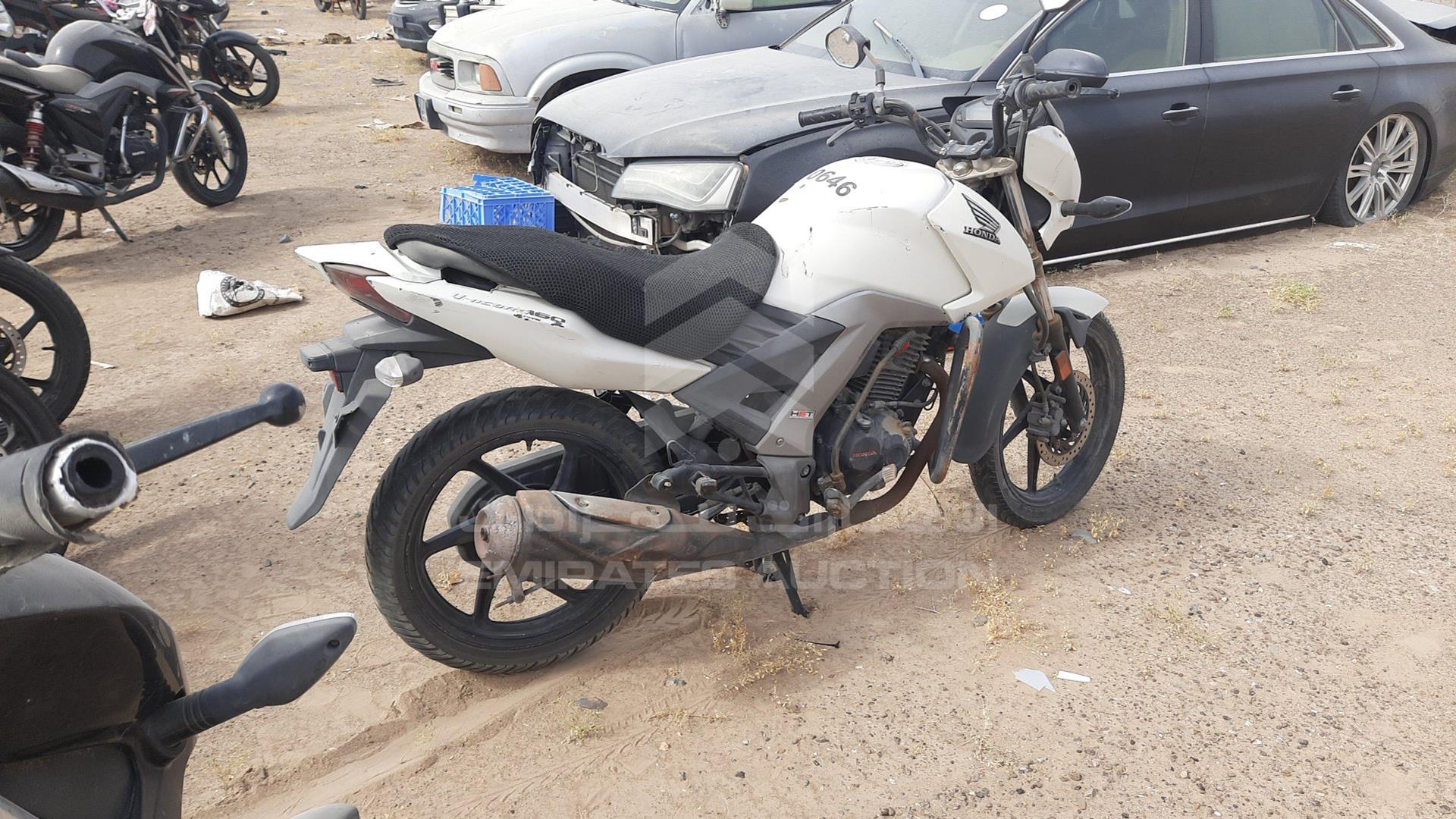 2019 HONDA UNICORN 160 VIN: ME4KC20C6KA002570