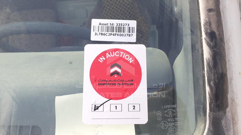 JL7B6C2P4FK002787 Auction: EmiratesAuction Lot: 408813 JL7B6C2P4FK002787 Mitsubishi Canter 2015 WHITE Photo 20