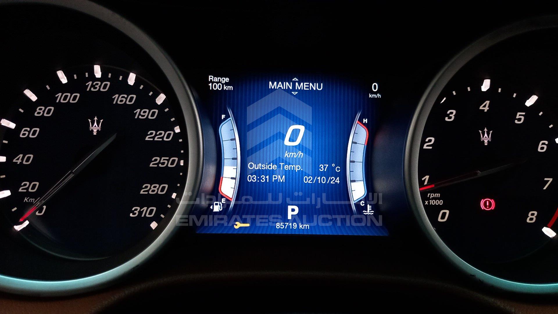 2016 MASERATI GHIBLI VIN: ZAMSS57F8G1179799