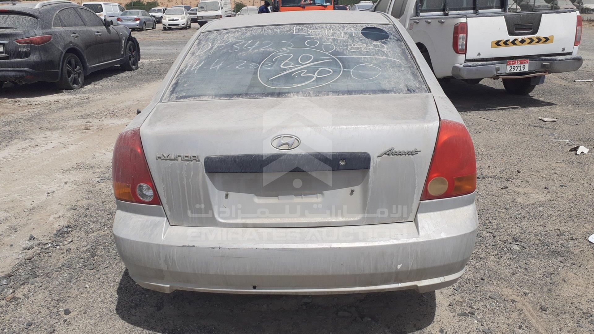 2005 HYUNDAI ACCENT VIN: KMHCG41G15U618273