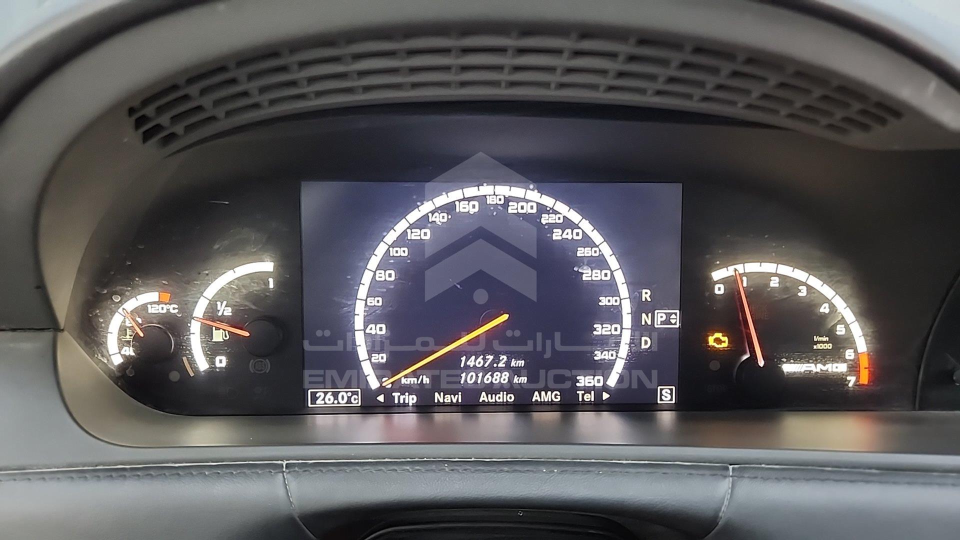 2008 MERCEDES CL 65 AMG VIN: WDDEJ79X38A012070
