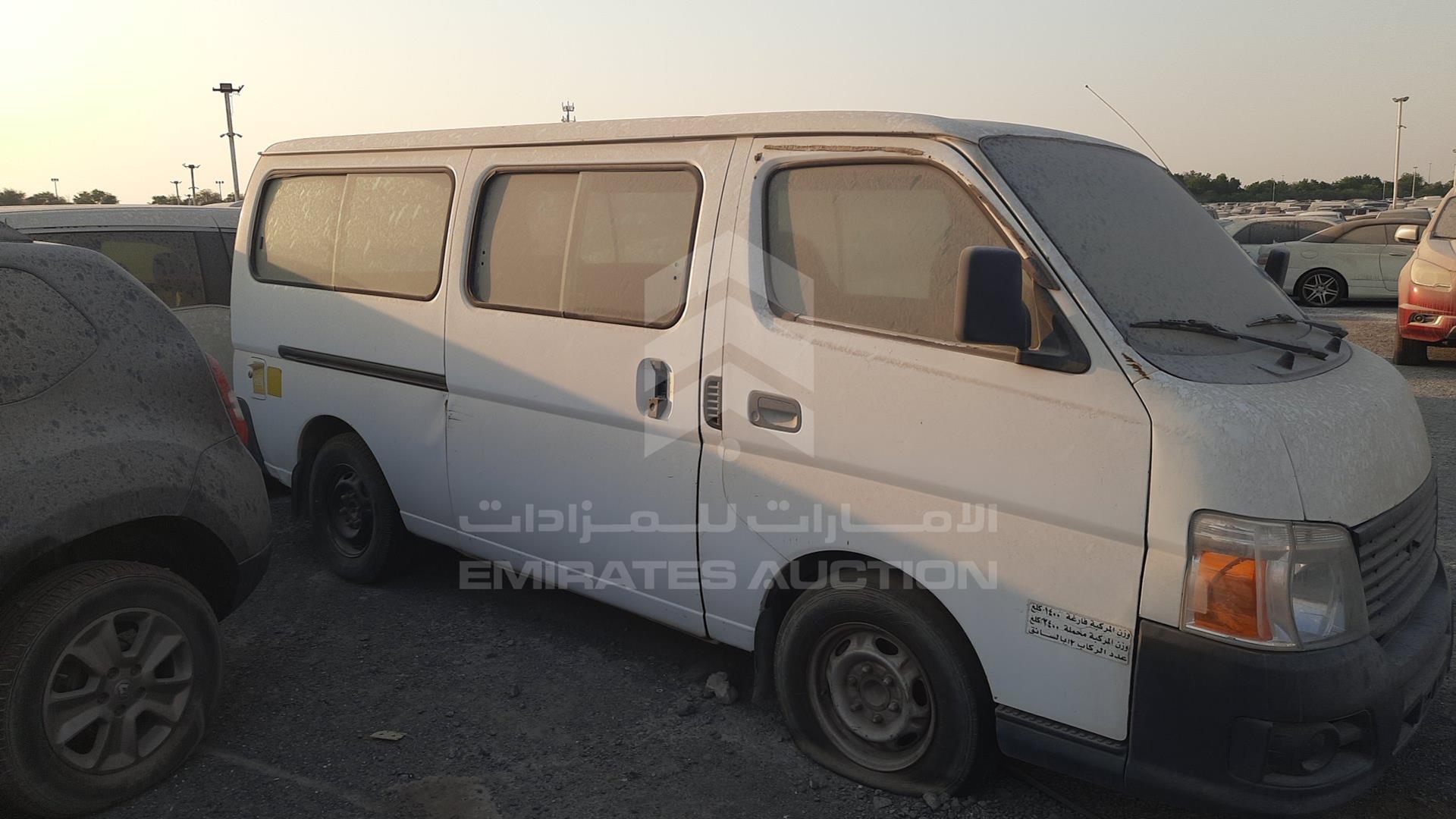 2010 NISSAN URVAN VIN: JN6AE54S8AX021358
