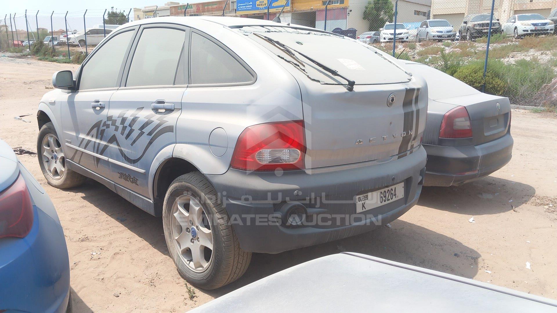 2008 SSANGYONG ACTYON VIN: KPTC0B1698P043230