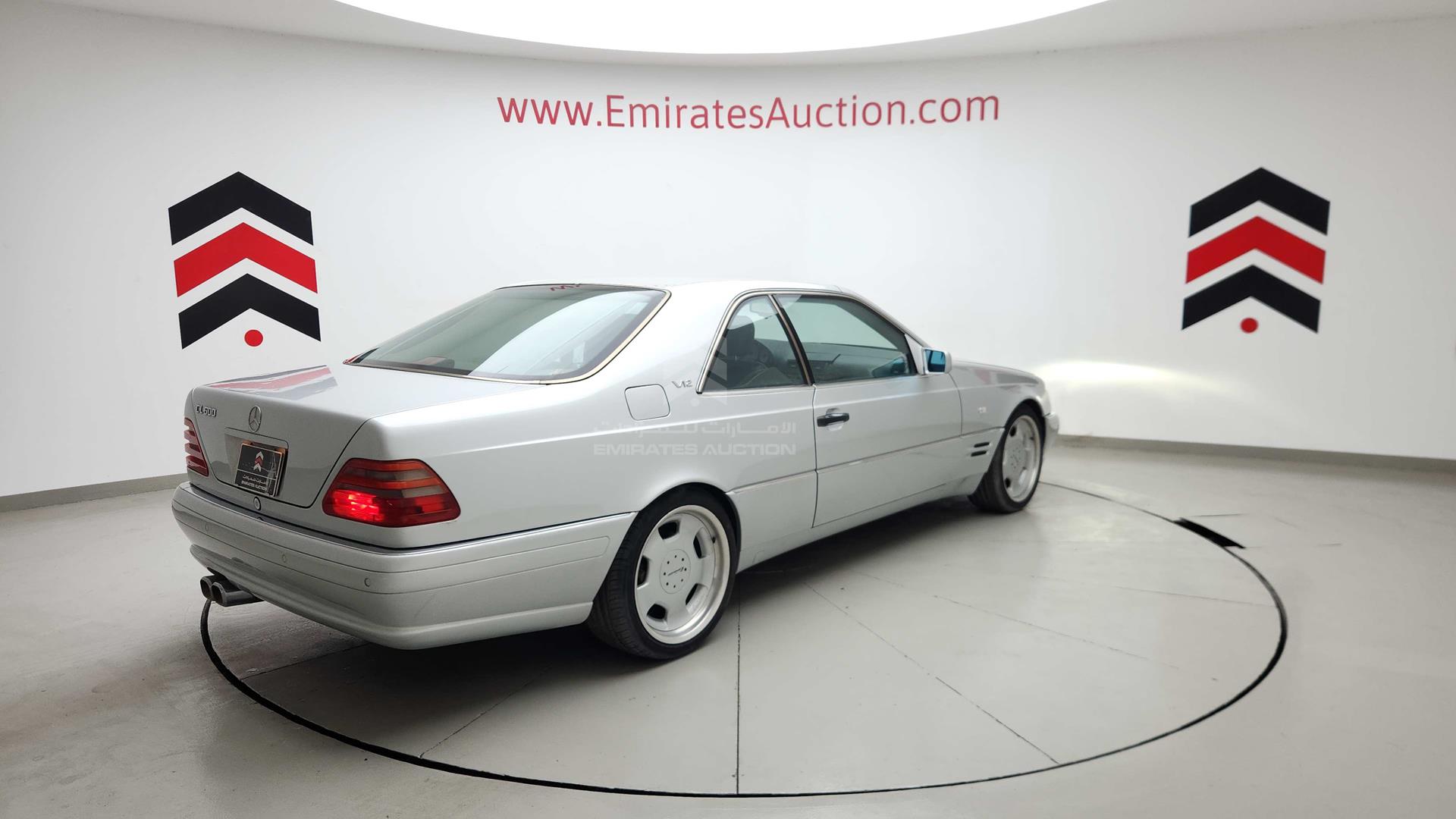 1997 MERCEDES CL 600 VIN: WDB1400761A337633