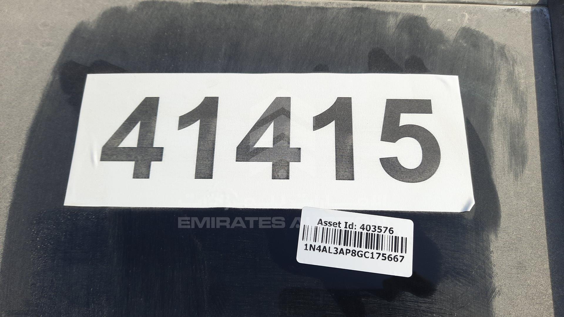 2016 NISSAN ALTIMA VIN: 1N4AL3AP8GC175667