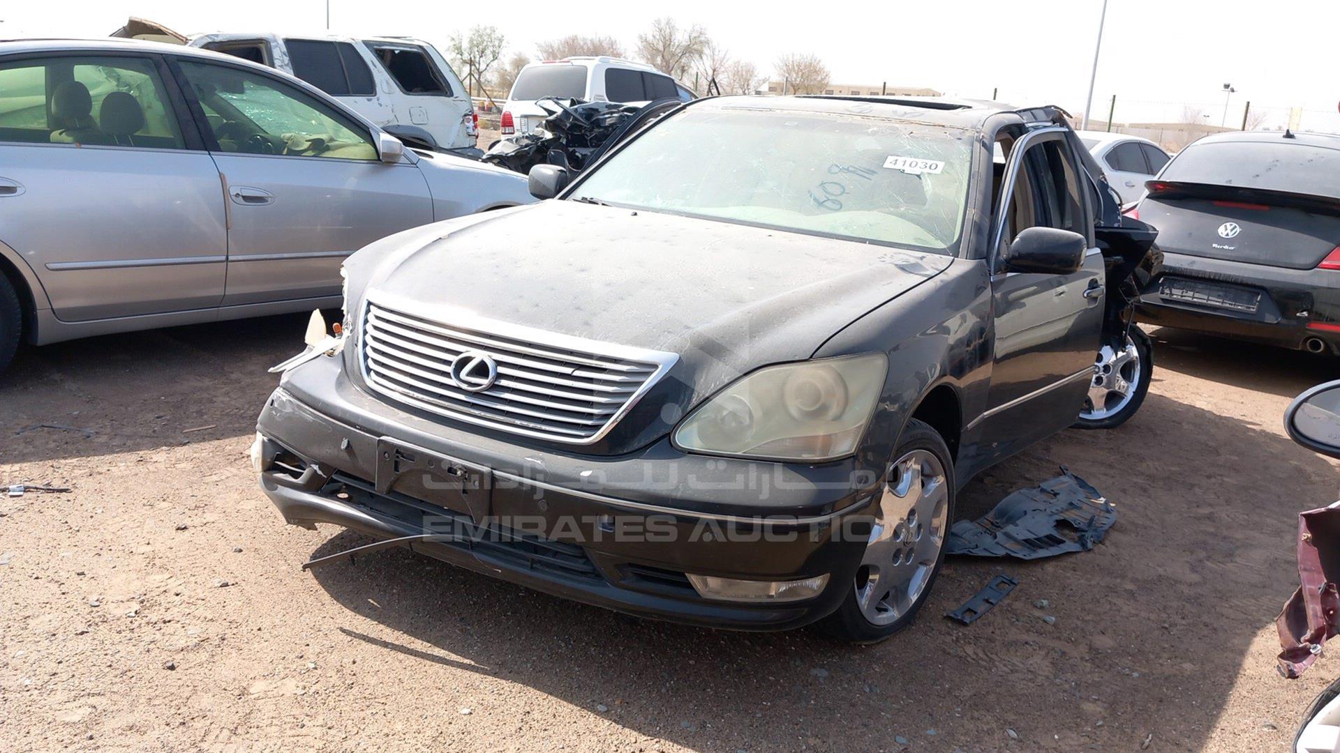2005 LEXUS LS 430 VIN: JTHBN36F755023033