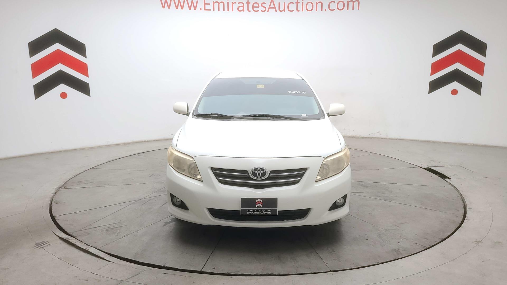 2008 TOYOTA COROLLA VIN: JTDBR42E789009395