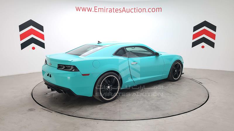 2G1FB1EV4A9210812 Auction: EmiratesAuction Lot: 405395 2G1FB1EV4A9210812 Chevrolet Camaro 2010 BLUE Photo 51