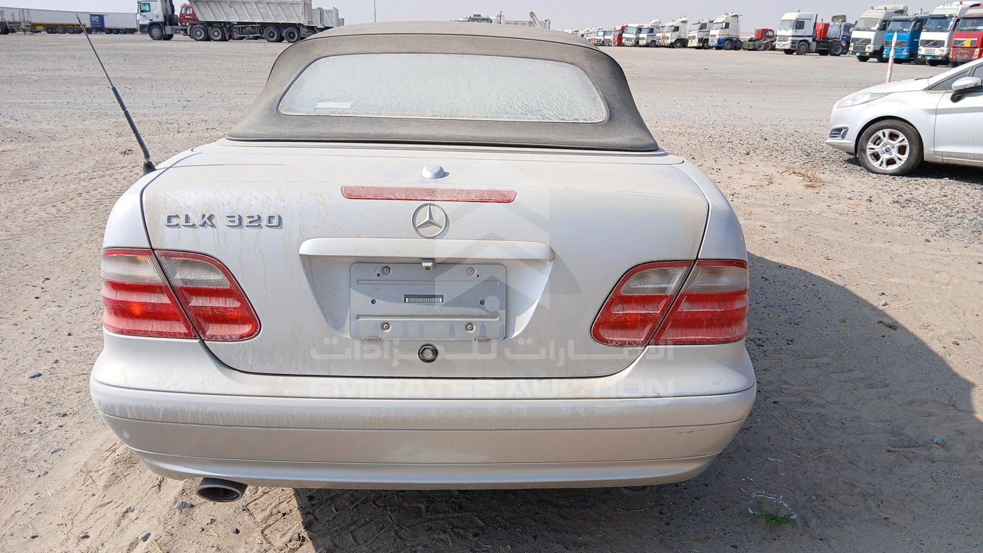 2001 MERCEDES CLK320 VIN: WDB2084651T055097