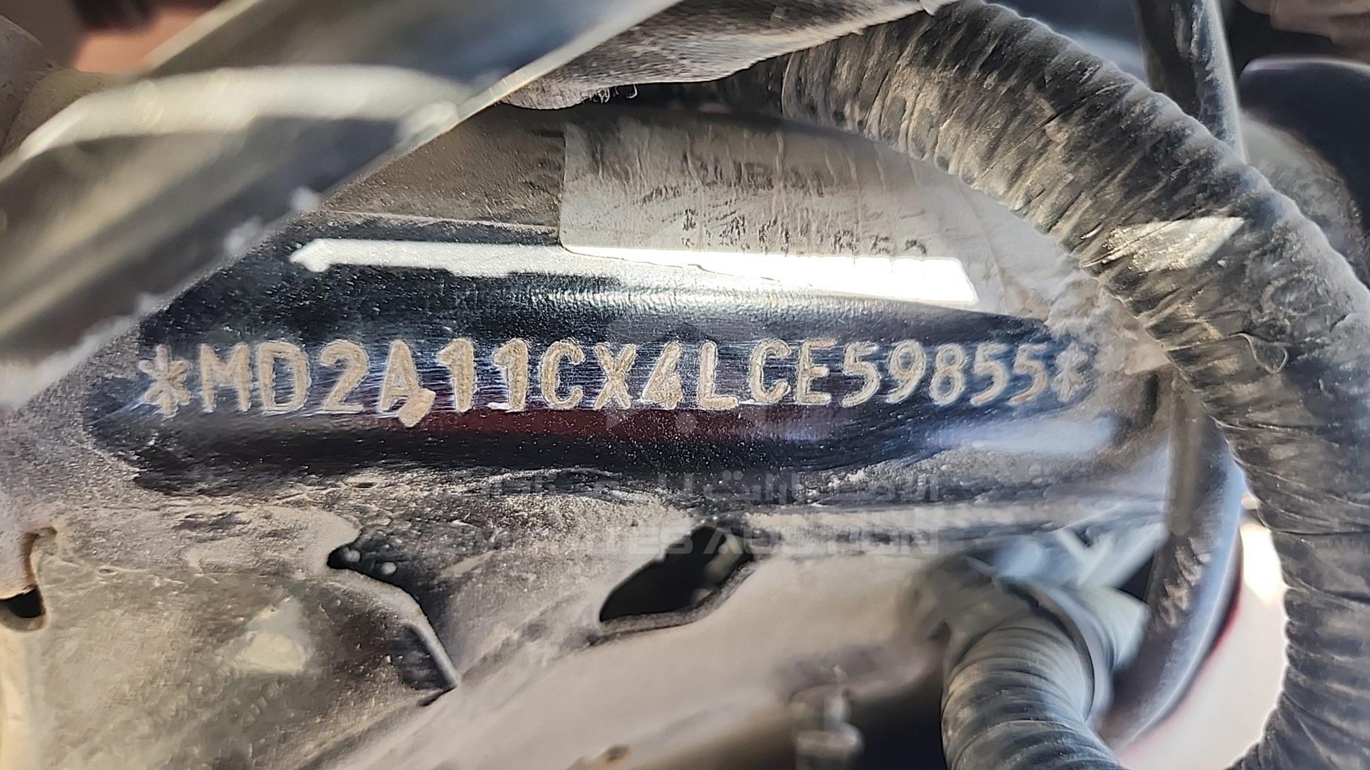 0 BAJAJ PULSAR VIN: MD2A11CX4LCE59855