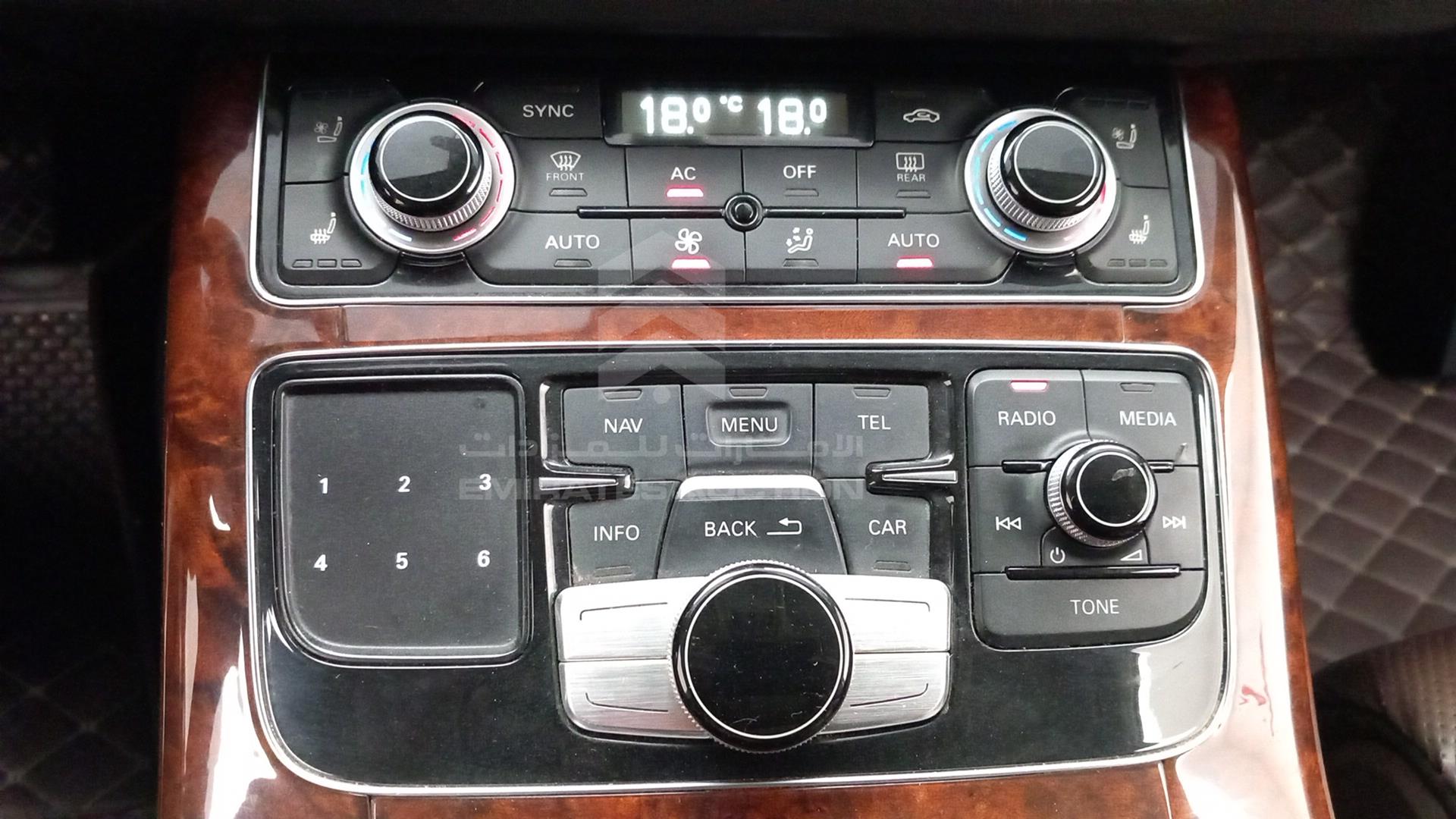 2011 AUDI A8 VIN: WAURGB4H2BN017741