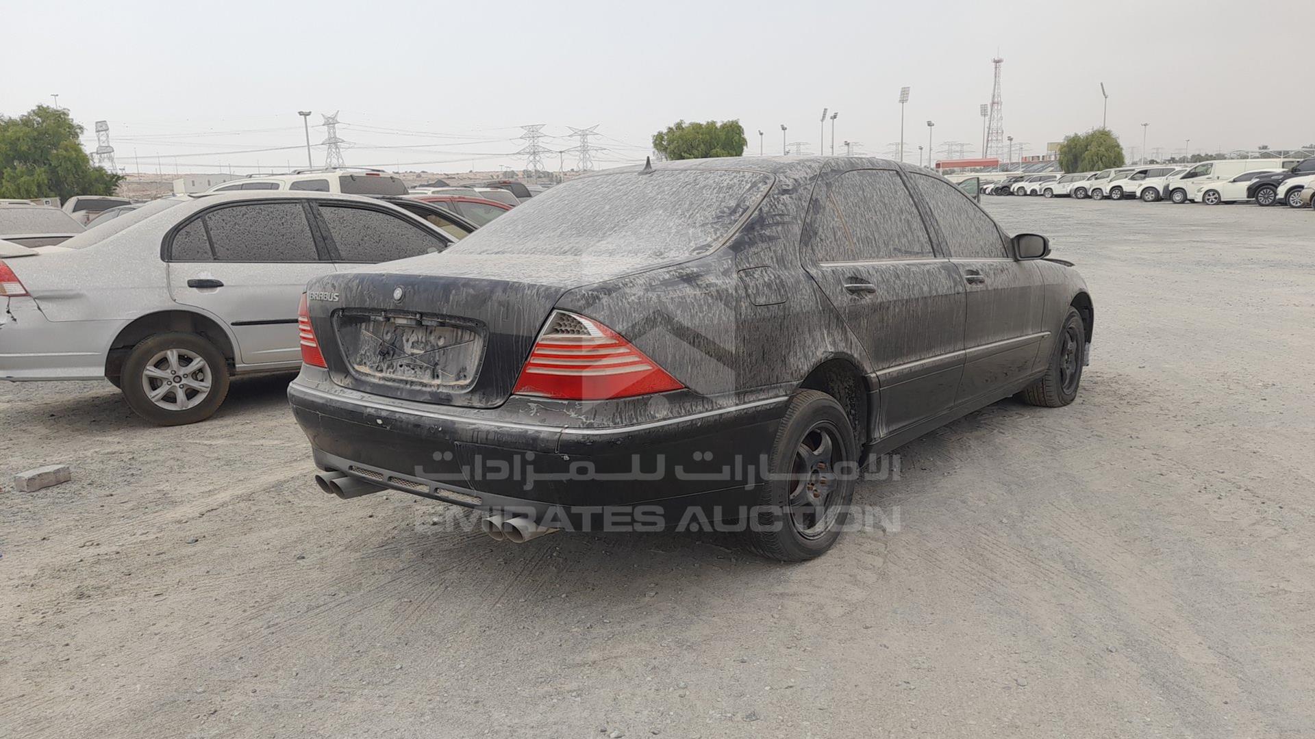 2003 MERCEDES S 550 VIN: WDB2201751A376348