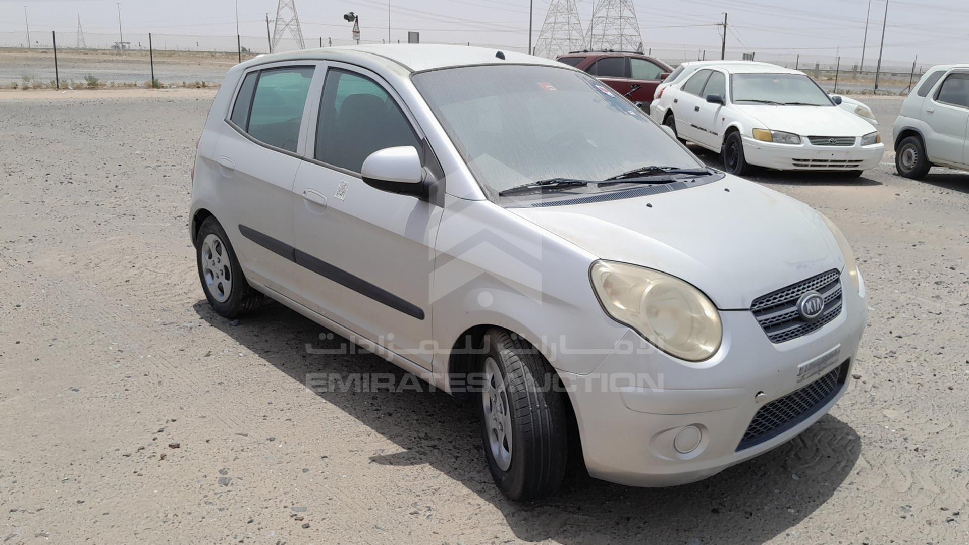 2008 KIA PICANTO VIN: KNABA24328T554234