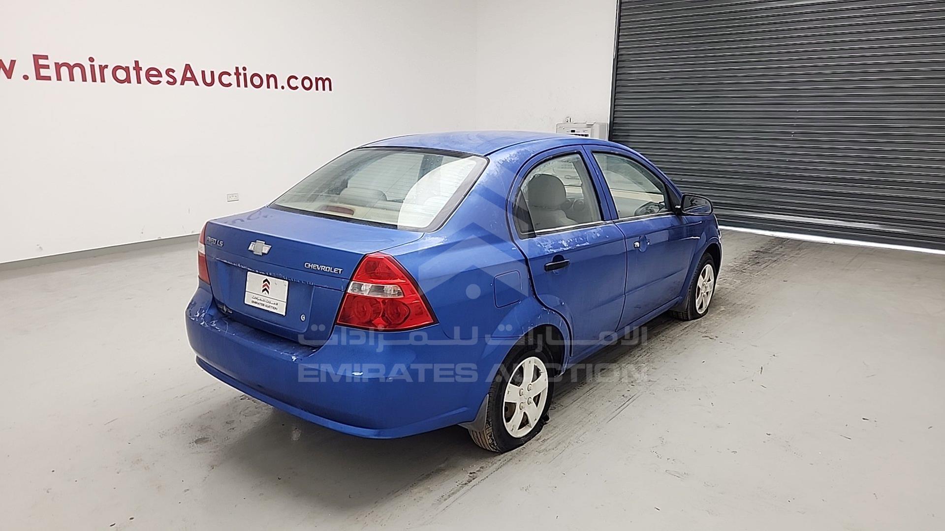 2007 CHEVROLET AVEO VIN: KL1TJ58737B016448