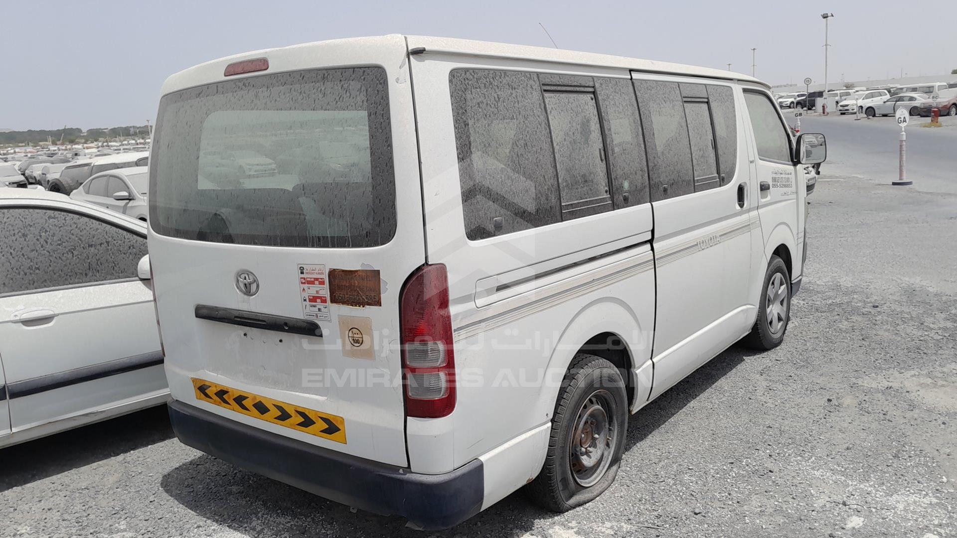 2008 TOYOTA HIACE VIN: JTGJX02P680018382