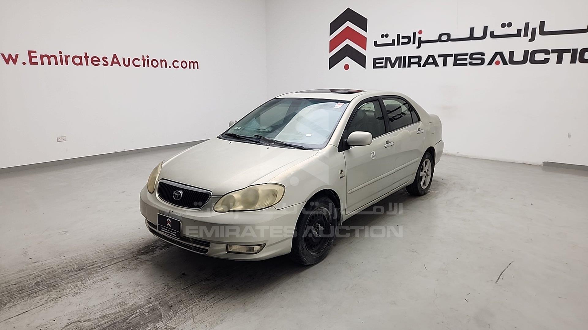 2005 TOYOTA COROLLA VIN: ZE15035586
