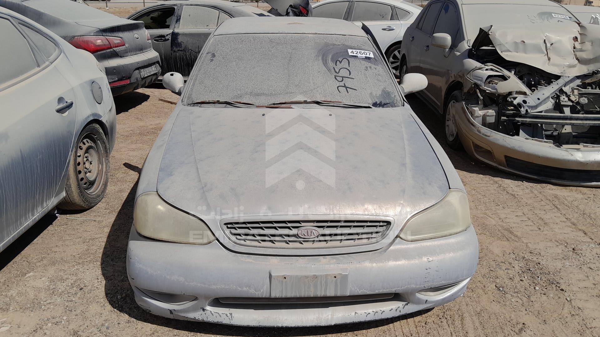 2000 KIA CLARUS VIN: KNAGC229XY5534275