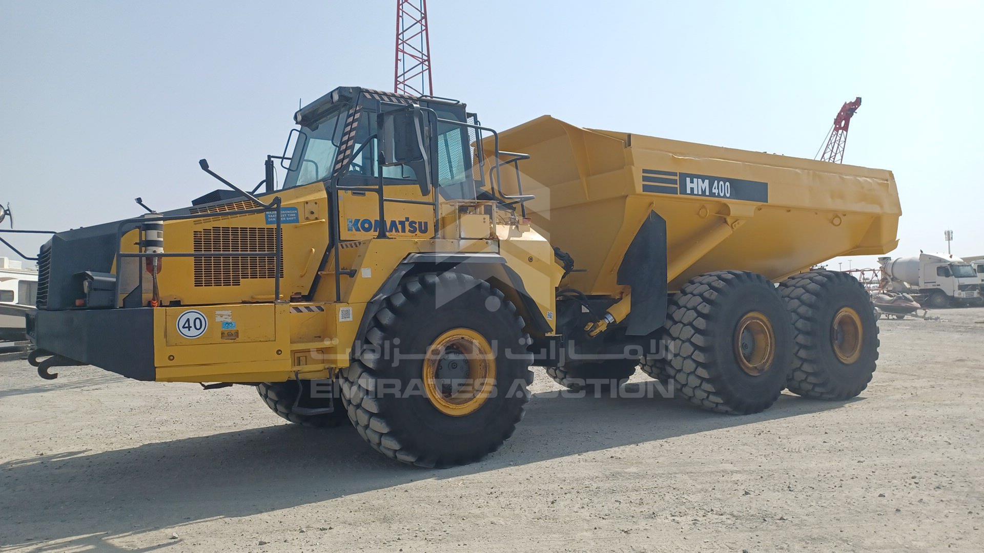 2015 KOMATSU HM400-2R VIN: KMTHM010C29007349