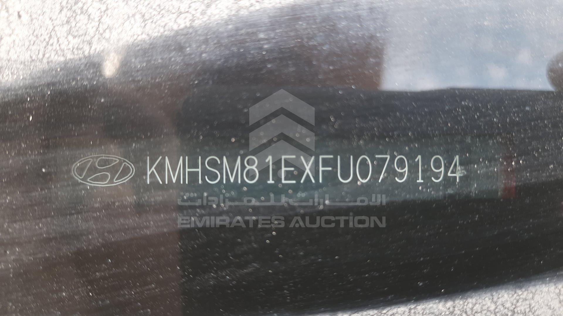 2015 HYUNDAI SANTA FE VIN: KMHSM81EXFU079194