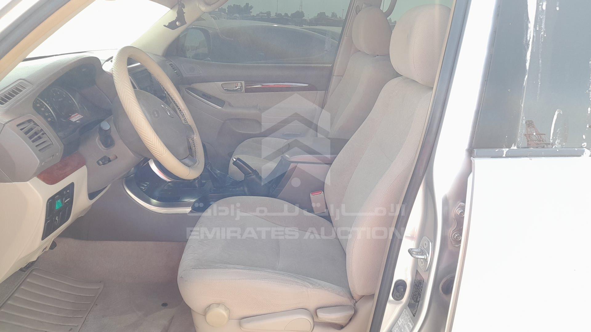 2008 TOYOTA PRADO VIN: JTEBU25J985148121