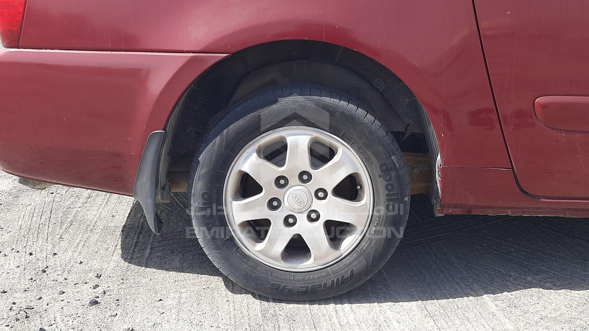 2009 KIA CARNIVAL VIN: KNAMB763896291103