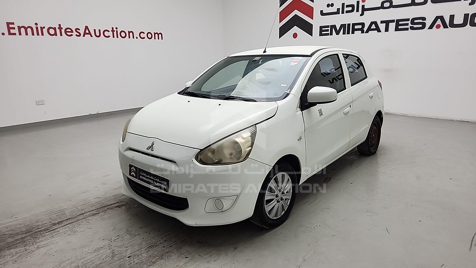 2014 MITSUBISHI MIRAGE VIN: MMBXTA03AEH016544