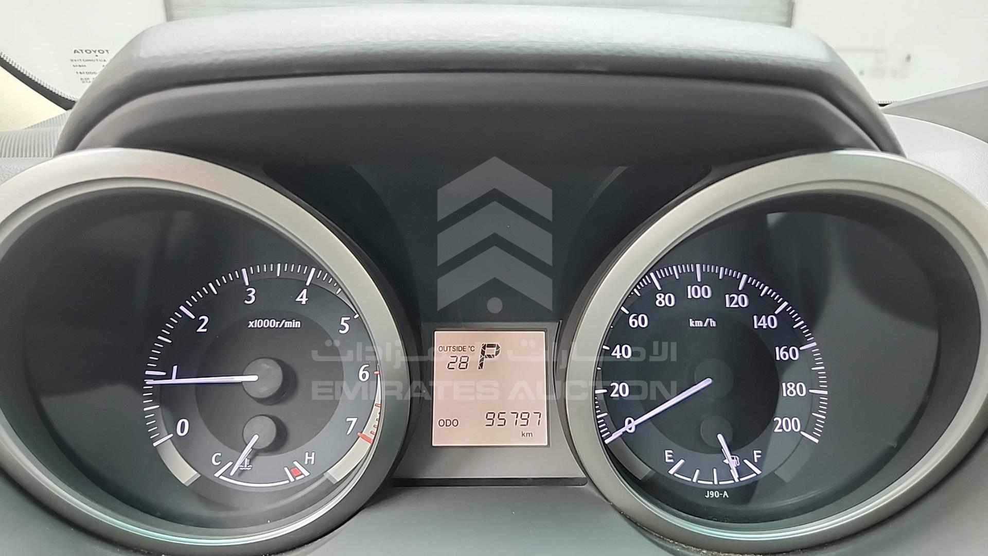 2012 TOYOTA PRADO VIN: JTEJU9FJ3C5026804