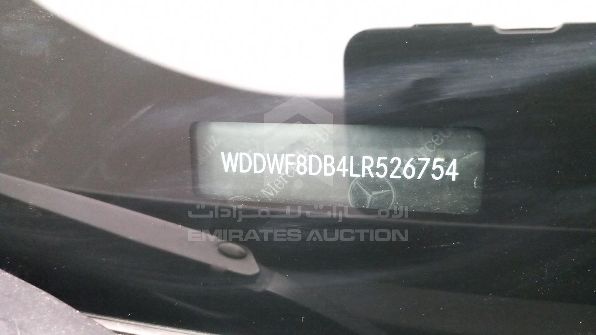 2020 MERCEDES C 300 VIN: WDDWF8DB4LR526754