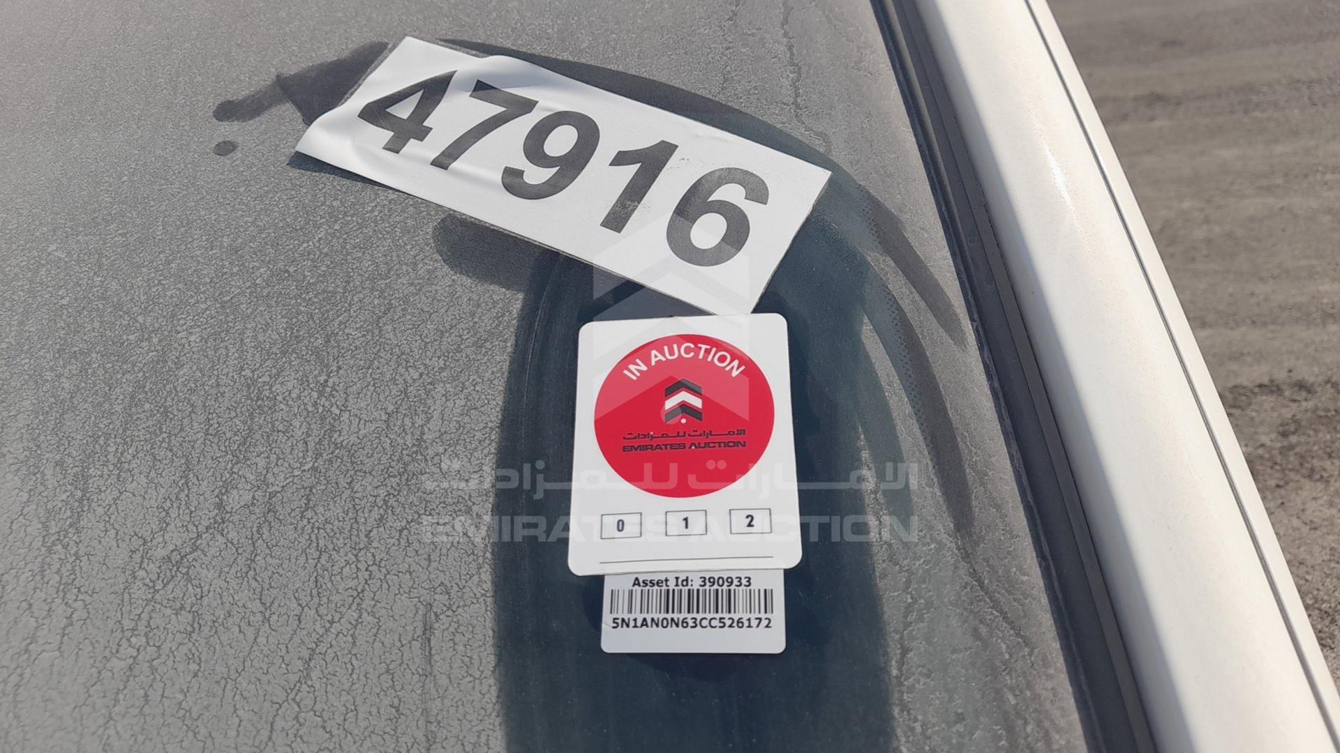 2012 NISSAN XTERRA VIN: 5N1AN0N63CC526172