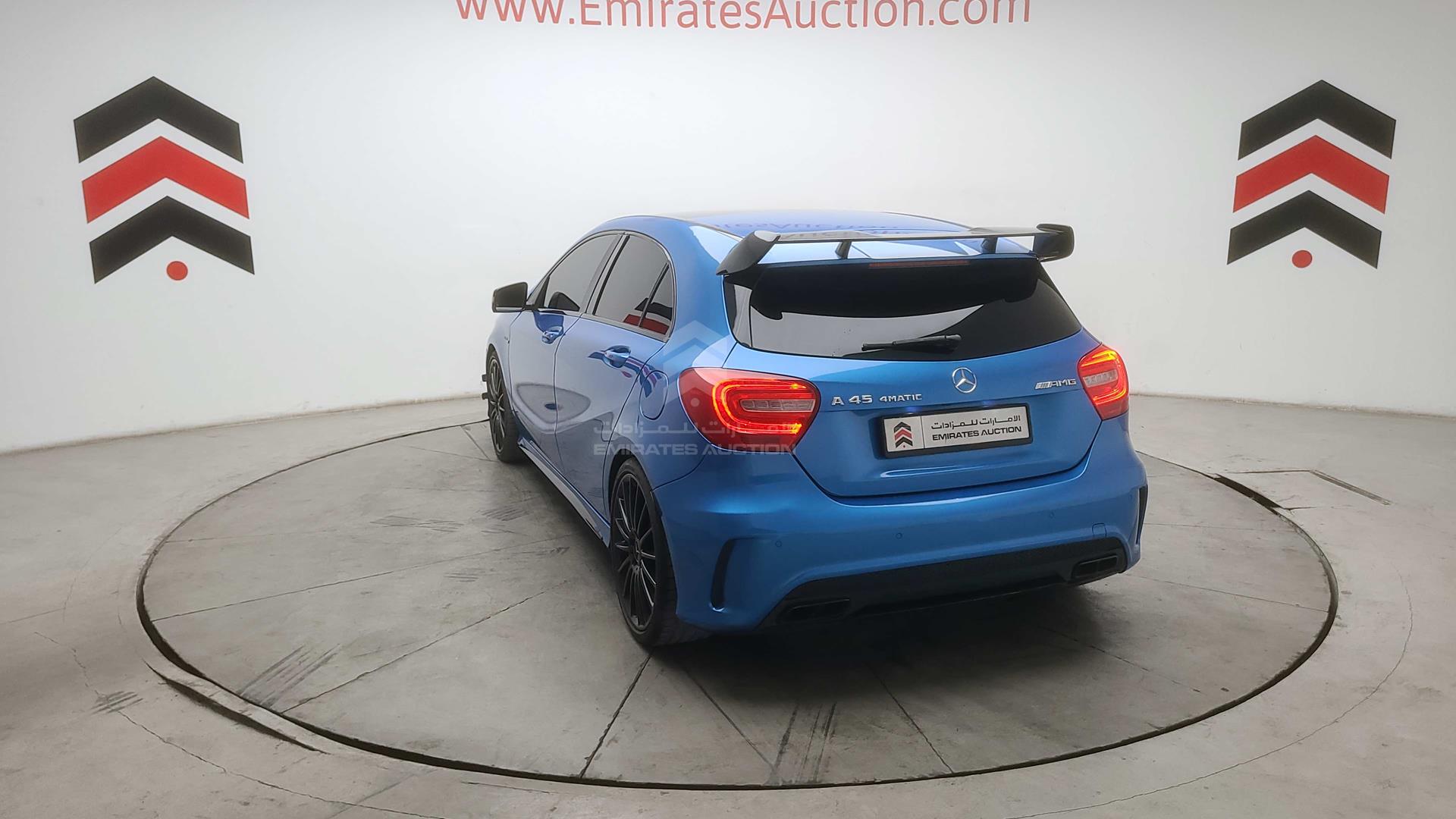 2015 MERCEDES A 45 AMG VIN: WDDBF5CB0FJ352523