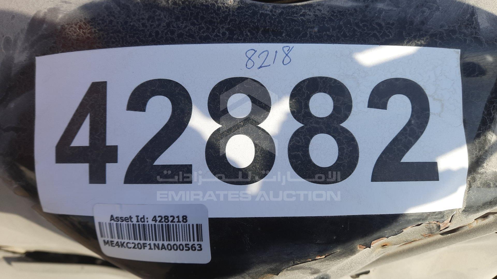 2022 HONDA UNICORN VIN: ME4KC20F1NA000563