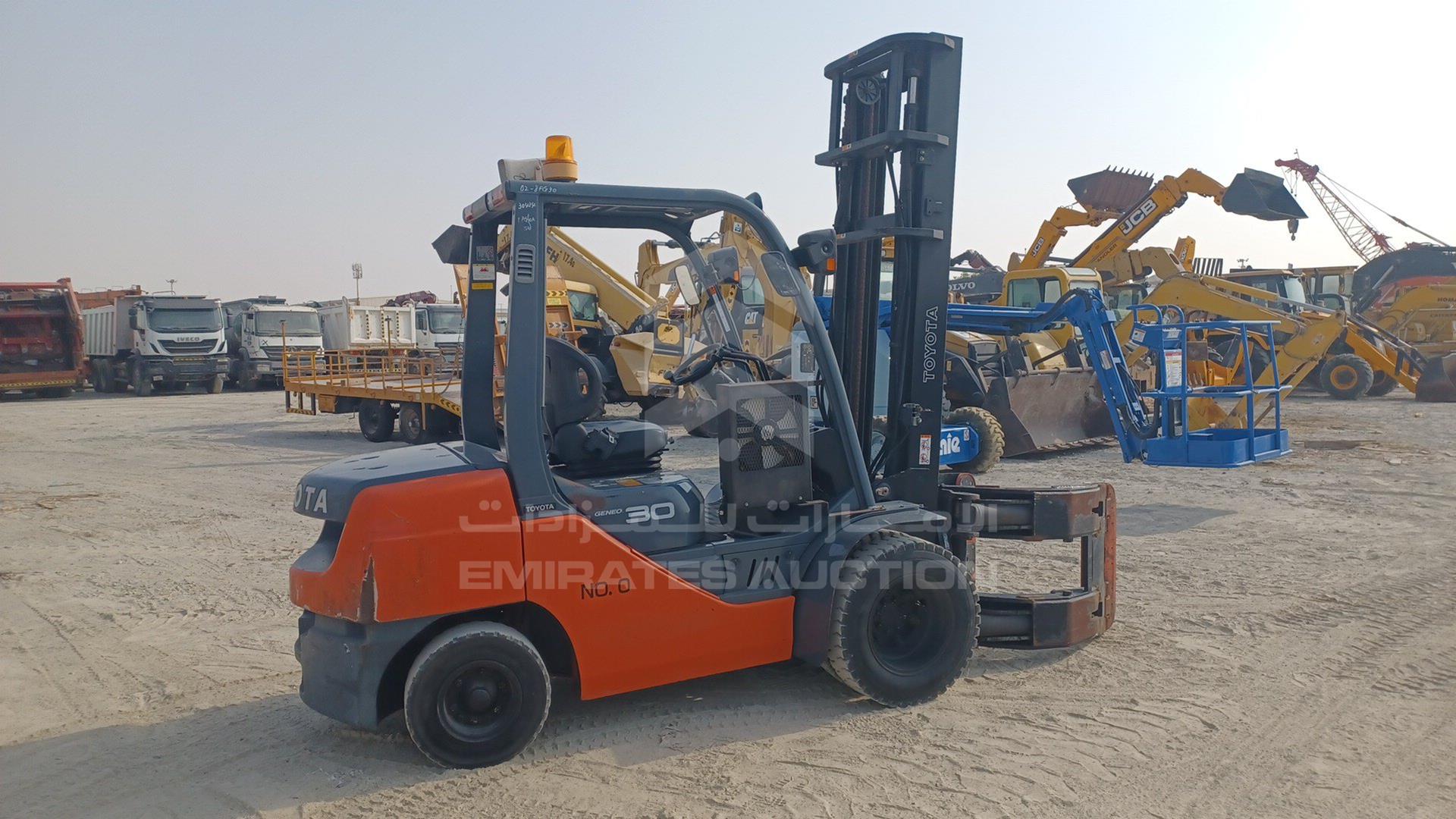 2015 TOYOTA FORKLIFT VIN: 8FGJ3530434