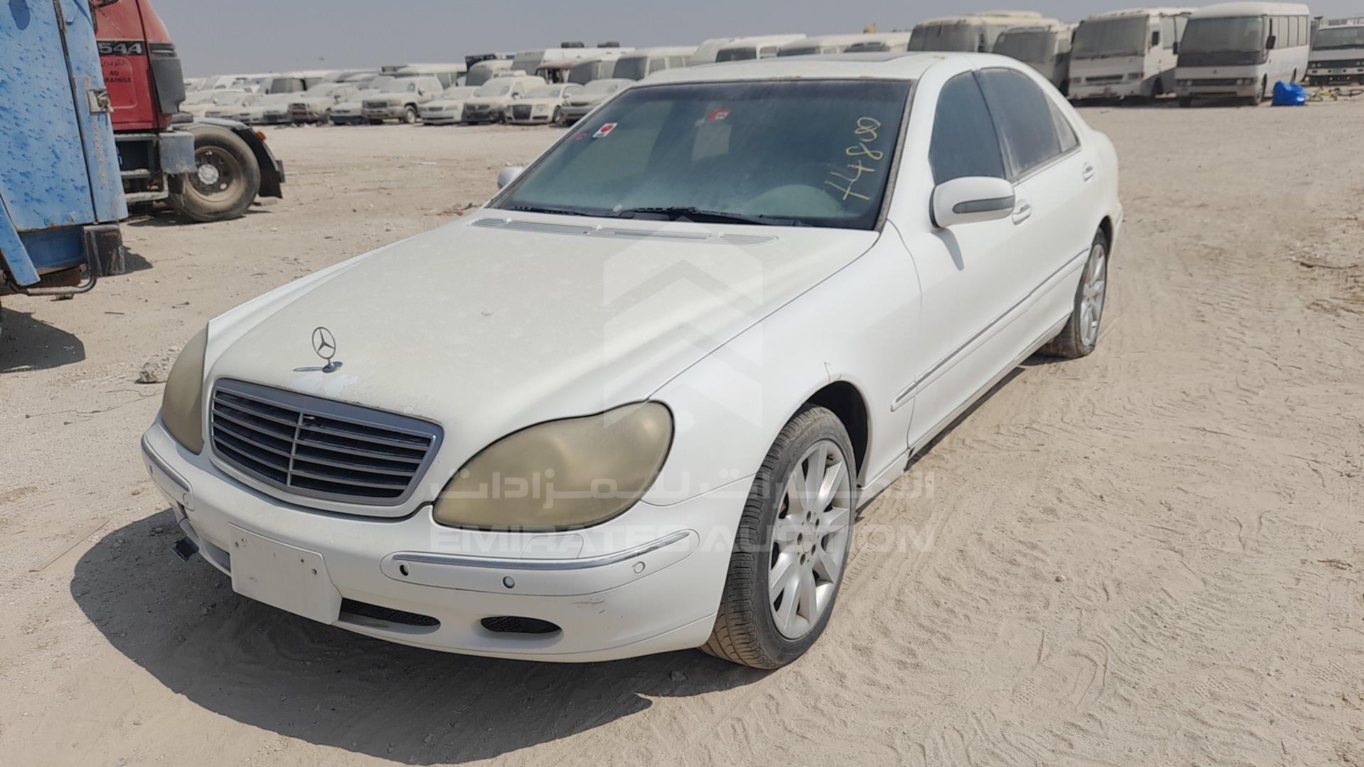 2000 MERCEDES S 500 VIN: WDB2201751A052654