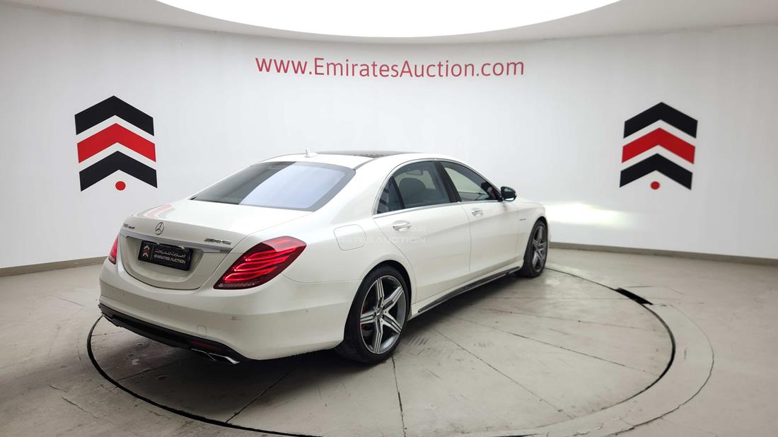 2015 Mercedes S63 AMG — Rear Right Angle — Photo 10