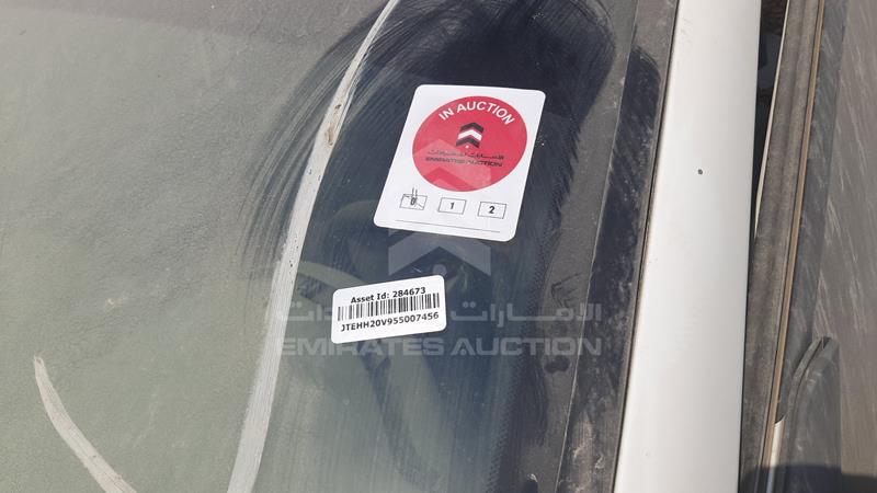 VIN: JTEHH20V955007456 Auction: EmiratesAuction Lot: 343812 JTEHH20V955007456 Toyota RAV 4 2005 BLACK Photo 22