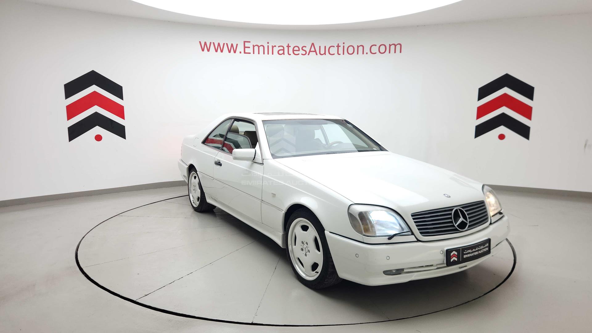 1998 MERCEDES CL 500 VIN: WDB1400701A380969