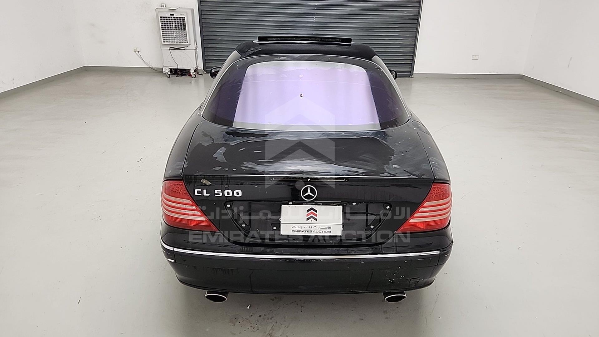 2003 MERCEDES CL 500 VIN: WDB2153751A038830