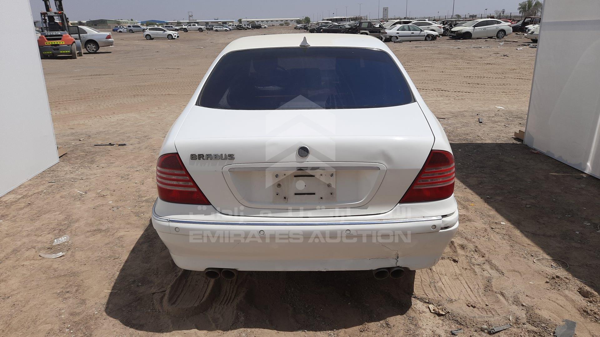 2001 MERCEDES S 500 VIN: WDB2201751A254893