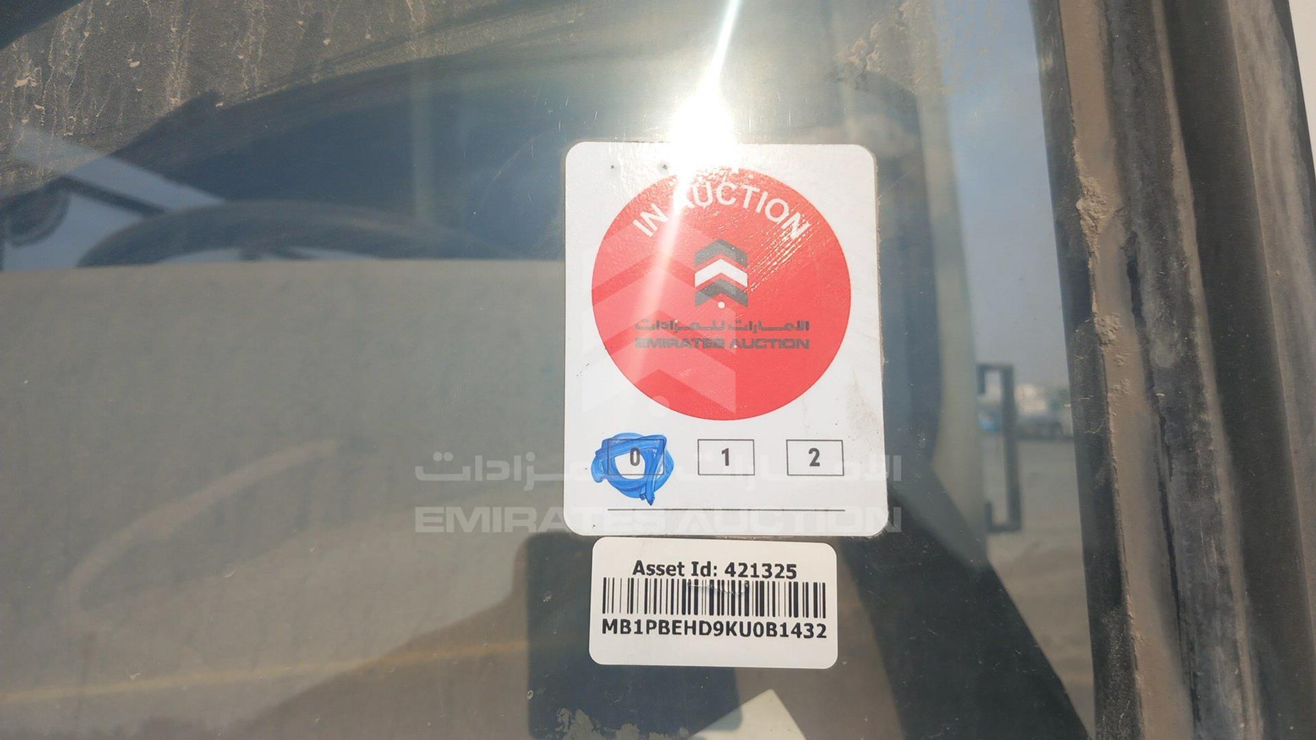 2019 ASHOK LEYLAND FALCON VIN: MB1PBEHD9KU0B1432