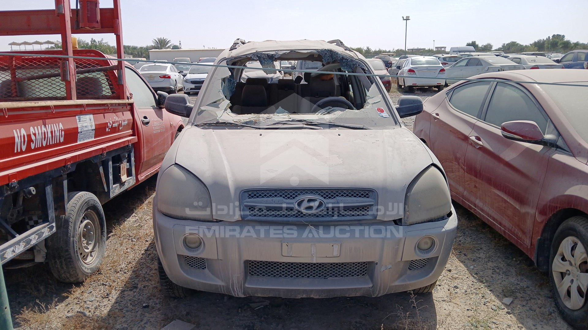 2007 HYUNDAI TUCSON VIN: KMHJM81B67U595815