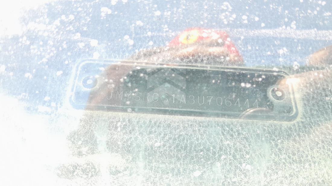 2008 Mitsubishi Lancer — VIN on Frame — Photo 2