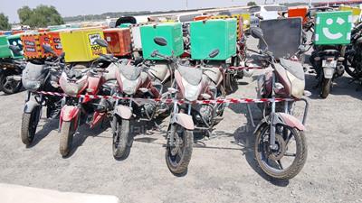 5 Motorbikes - #664556