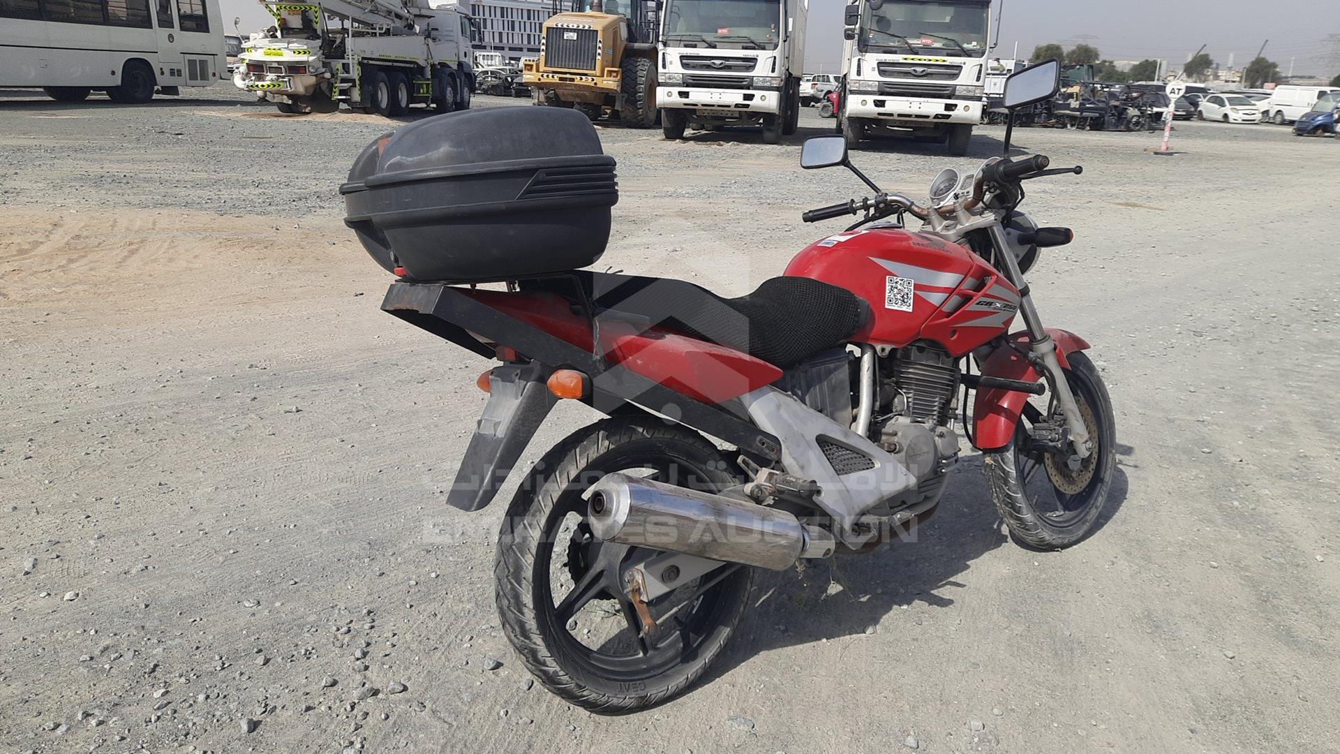 2011 HONDA CBX 250 TWISTER VIN: 9C2MC3503BR354235