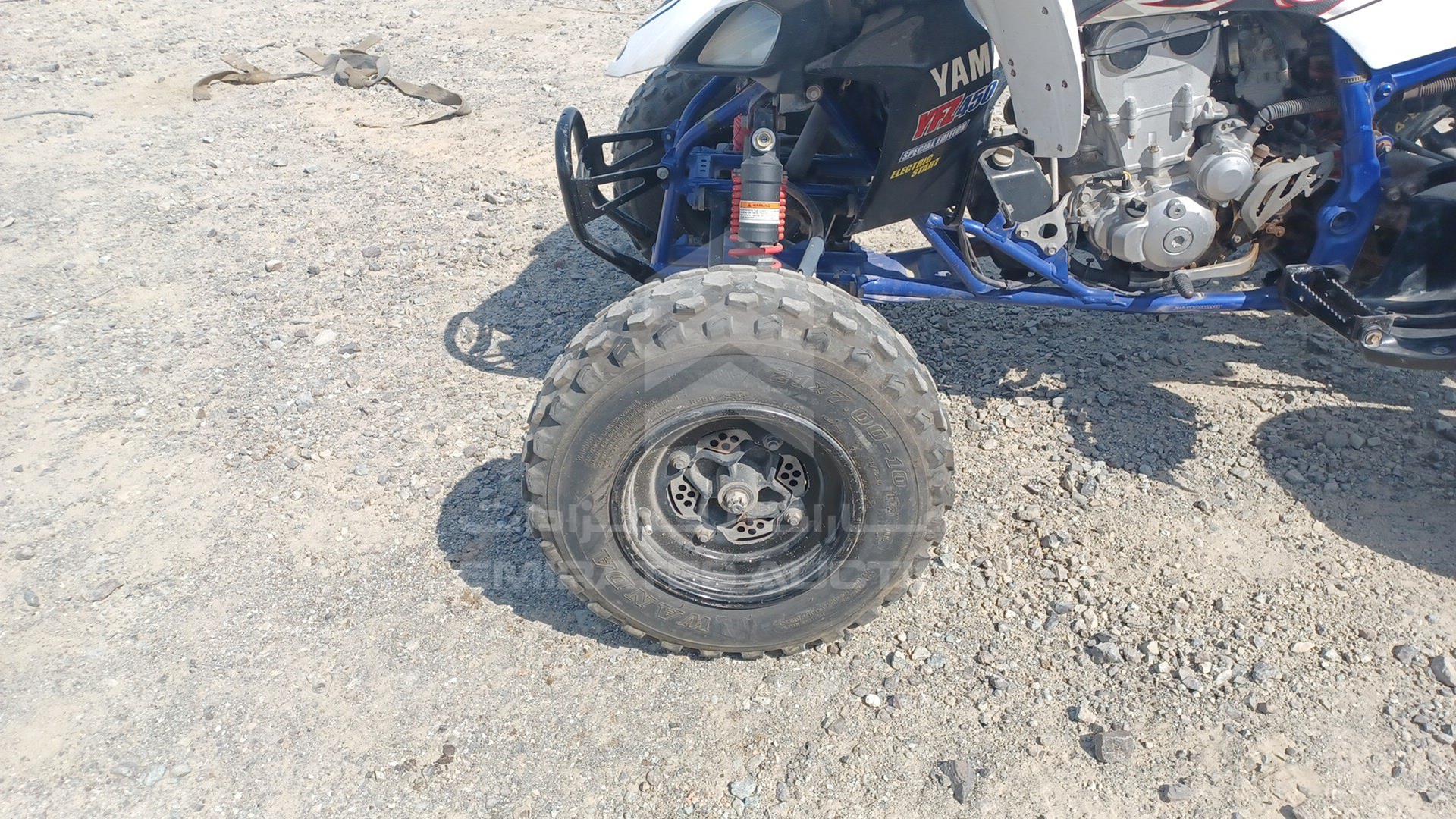 0 YAMAHA YFZ450 VIN: JY4AJ20Y97C030981