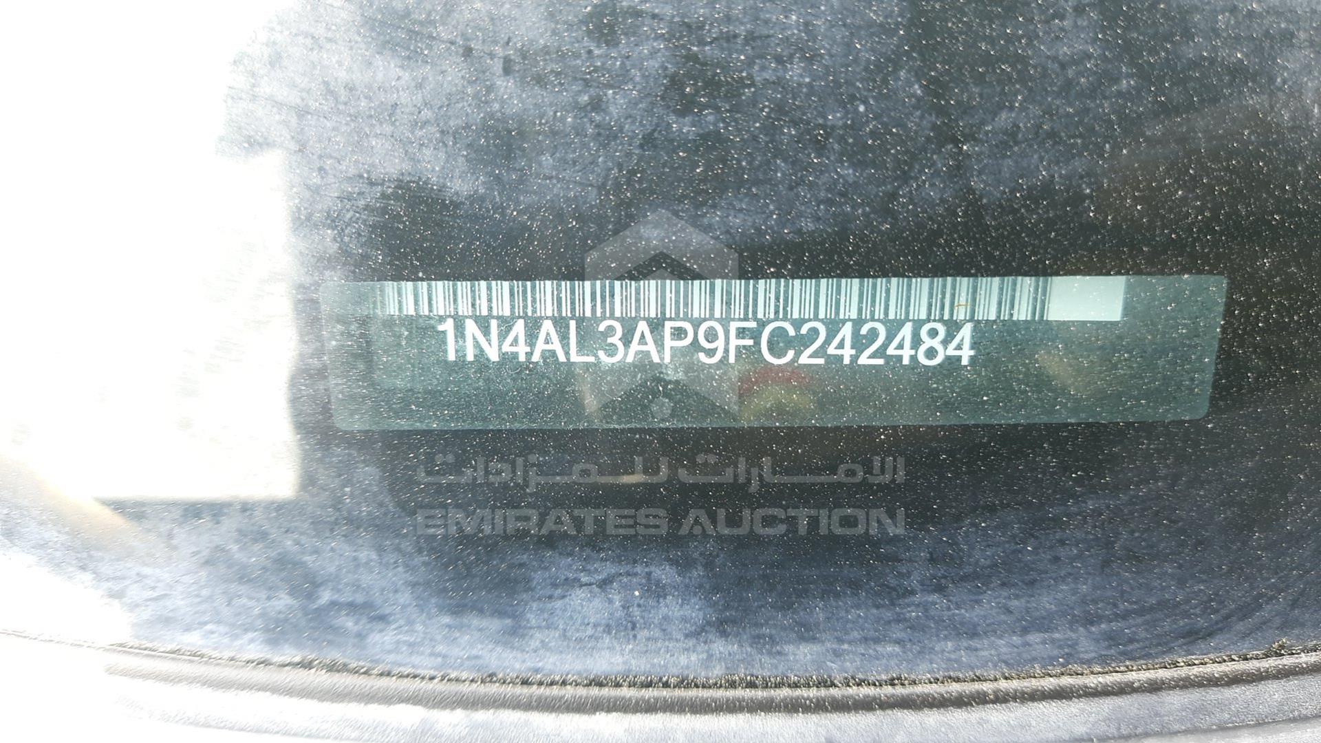 2015 NISSAN ALTIMA VIN: 1N4AL3AP9FC242484