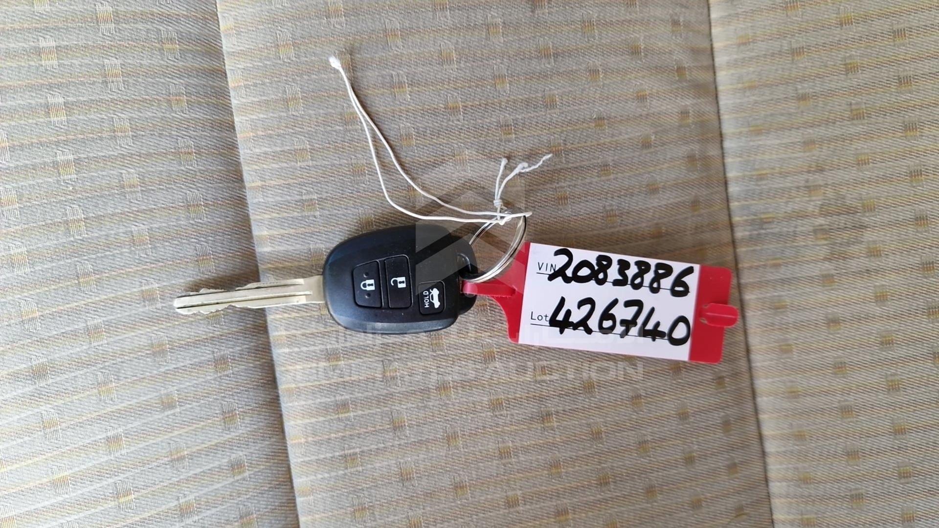 2019 TOYOTA YARIS VIN: MHFB29F32K2083886