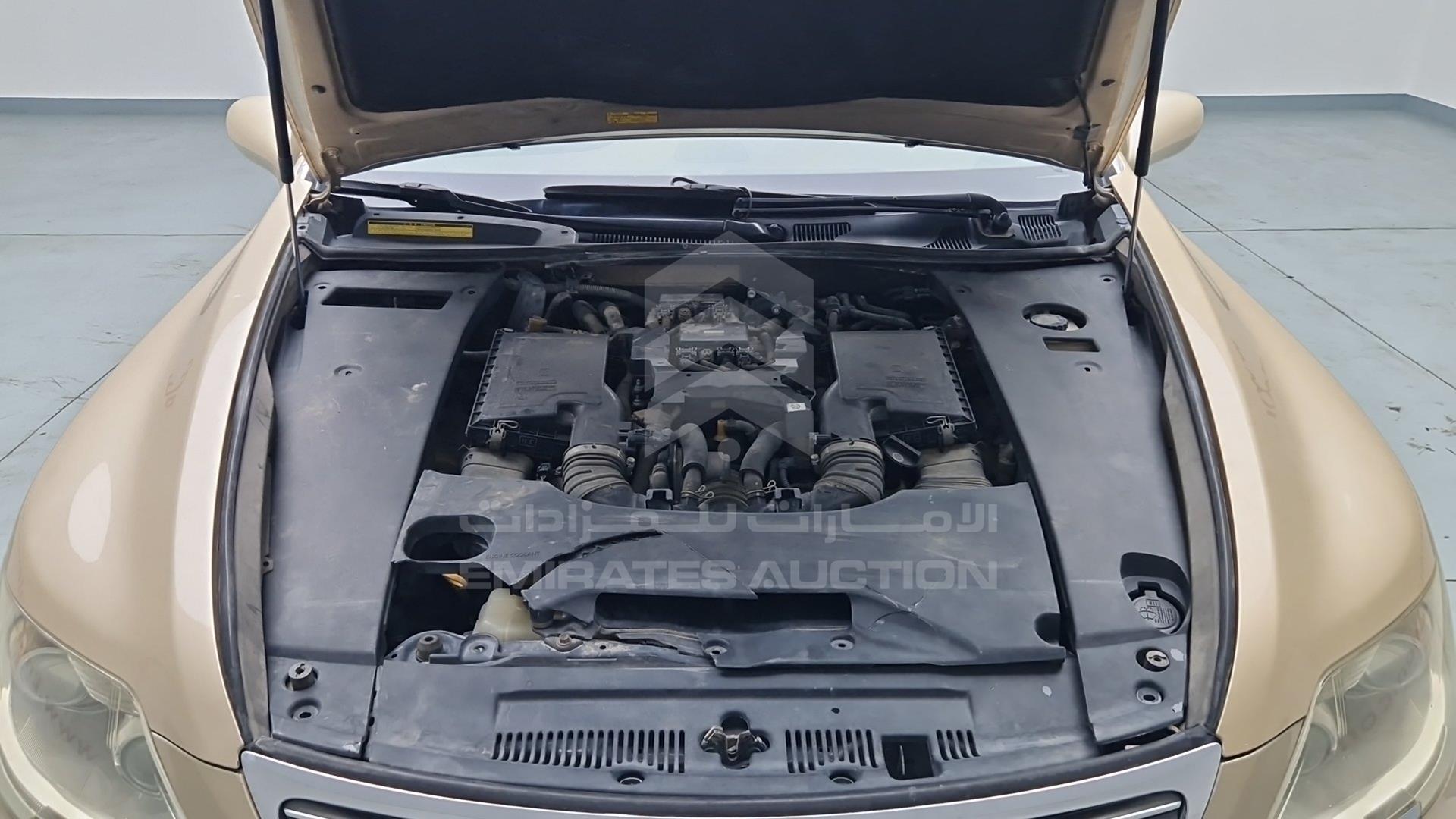 2007 LEXUS LS 460 VIN: JTHBL46F375009550