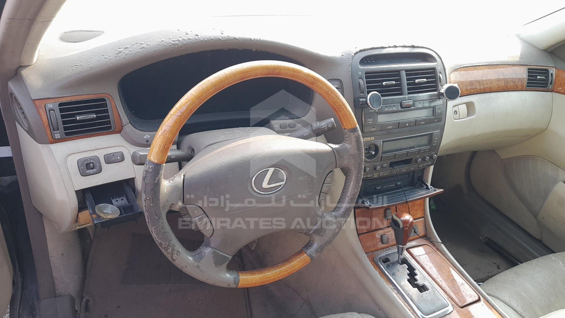 2001 LEXUS LS 430 VIN: JTHBN30F610045265